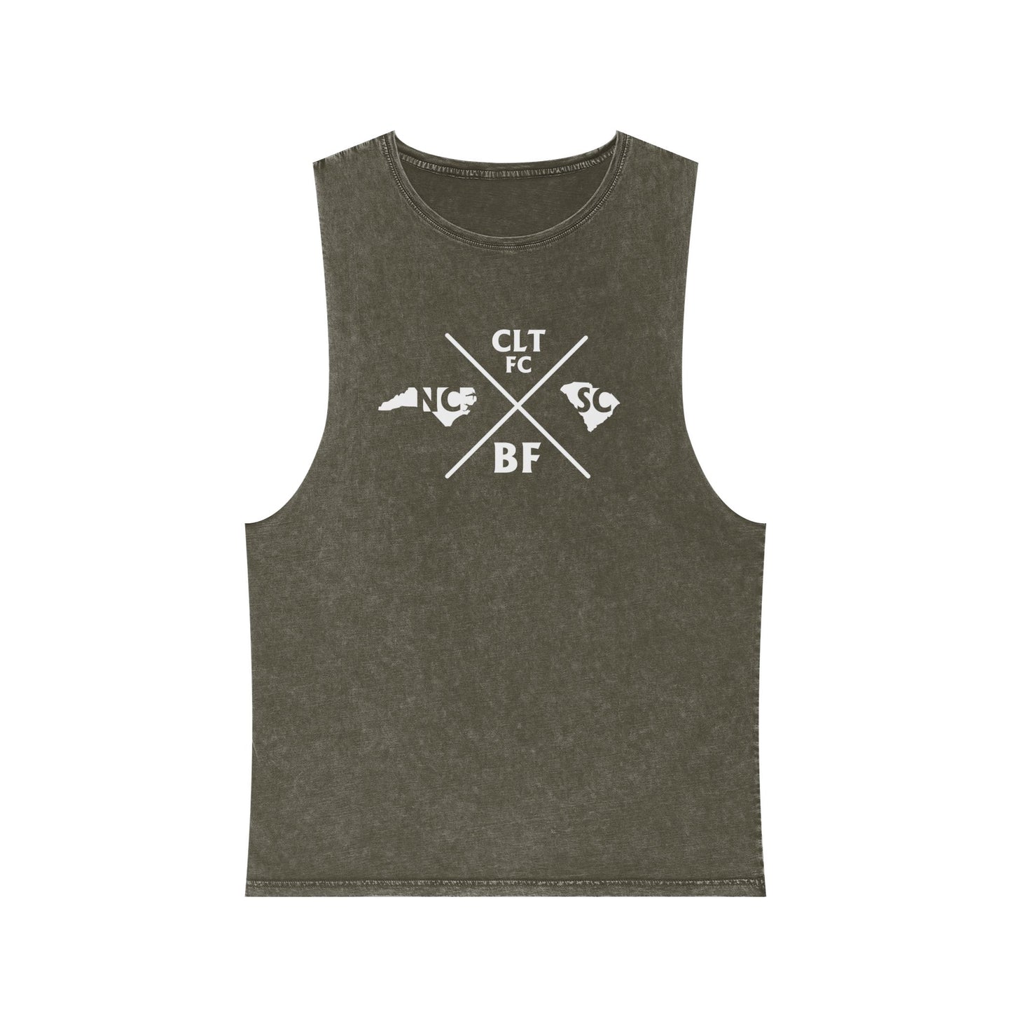 Unisex Stonewash Tank Top