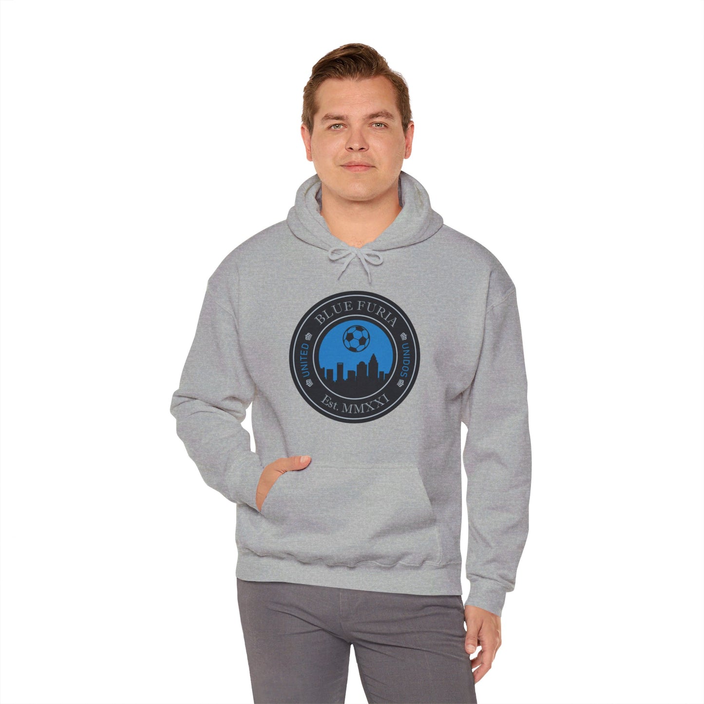 2022 Blue Furia Unisex Heavy Blend™ Hooded Sweatshirt