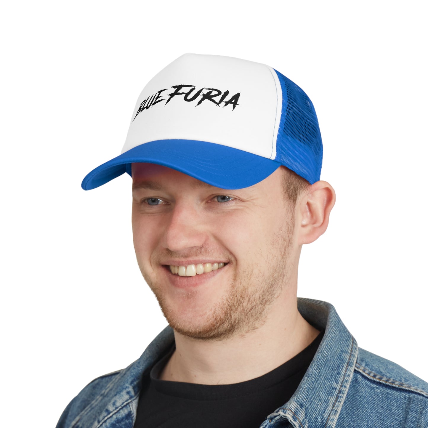 Blue Furia Mesh Cap