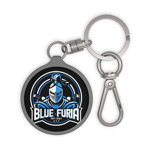 Blue Furia Keyring Tag