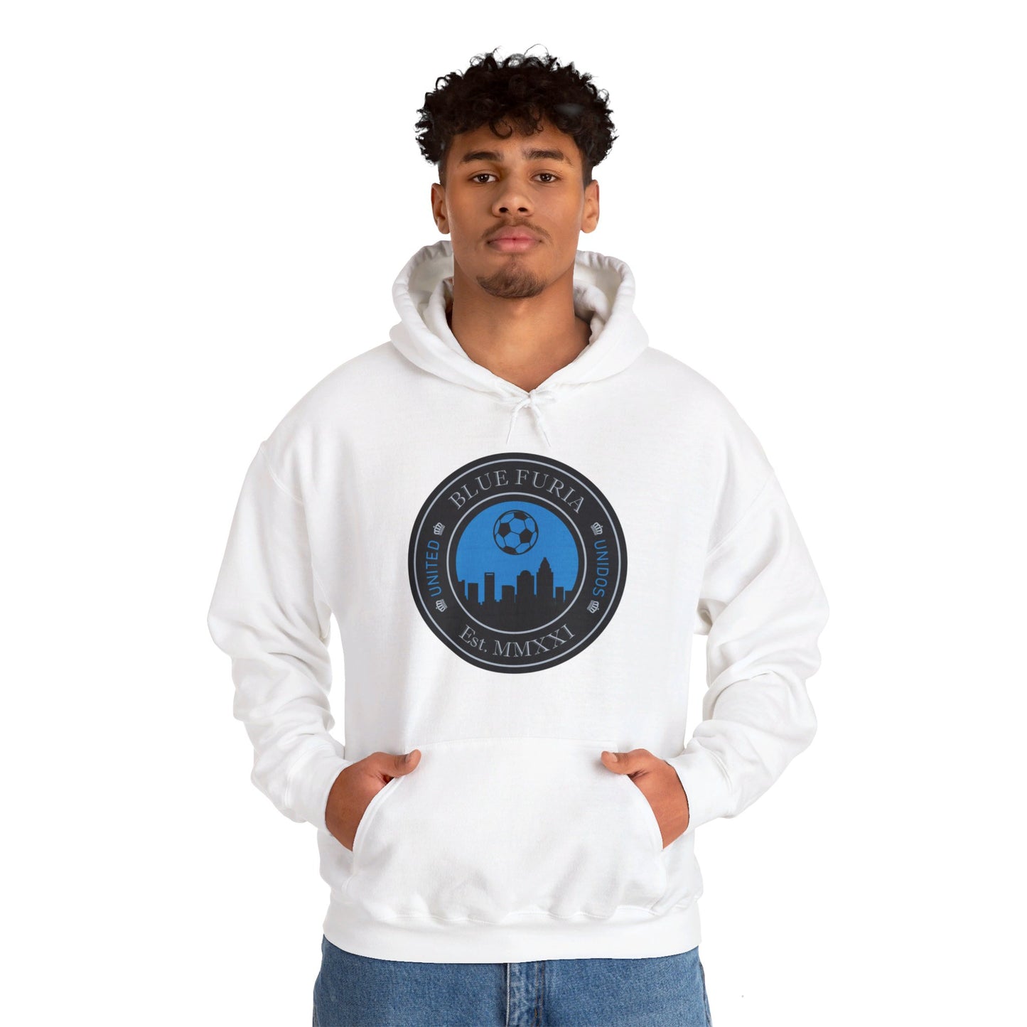 2022 Blue Furia Unisex Heavy Blend™ Hooded Sweatshirt