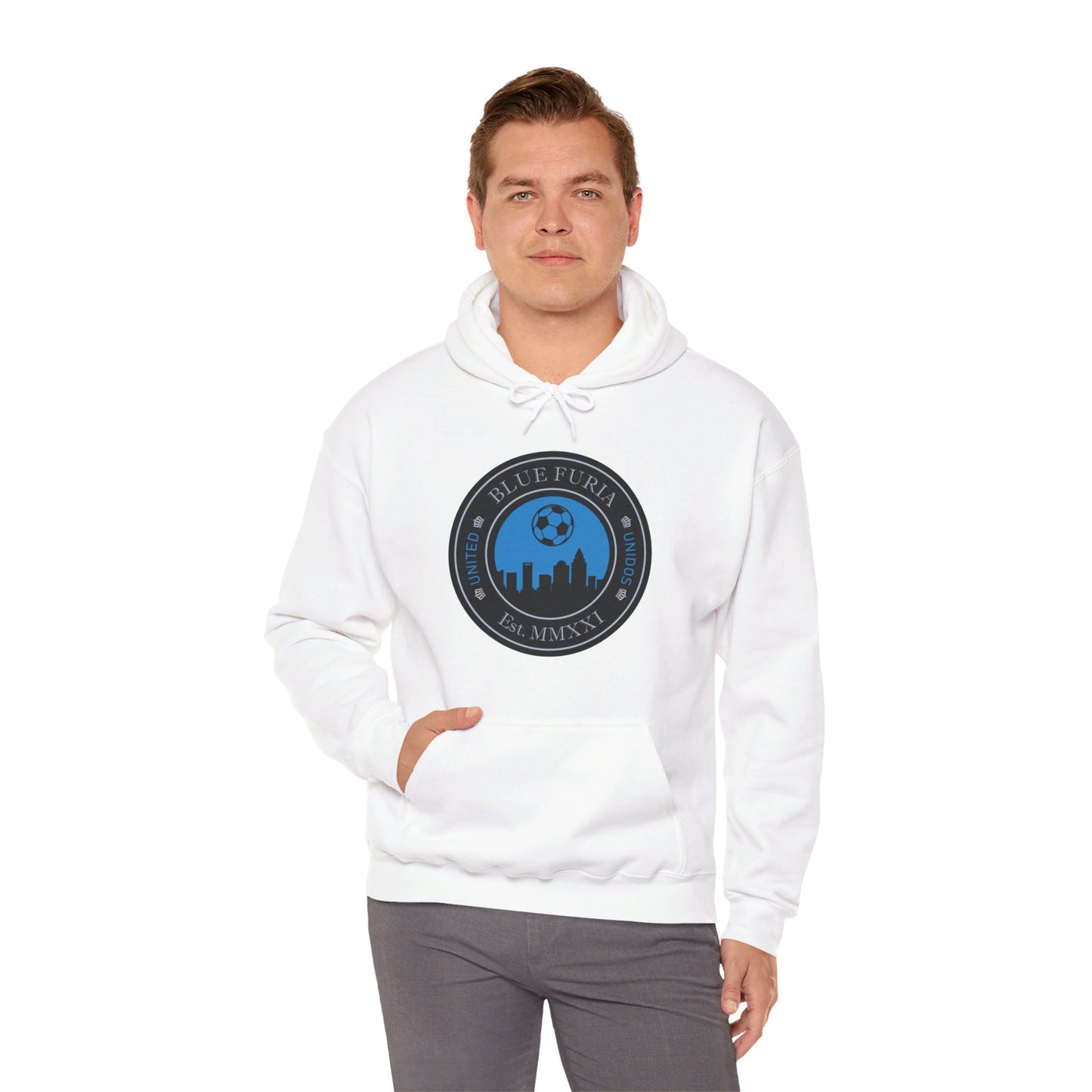 2022 Blue Furia Unisex Heavy Blend™ Hooded Sweatshirt