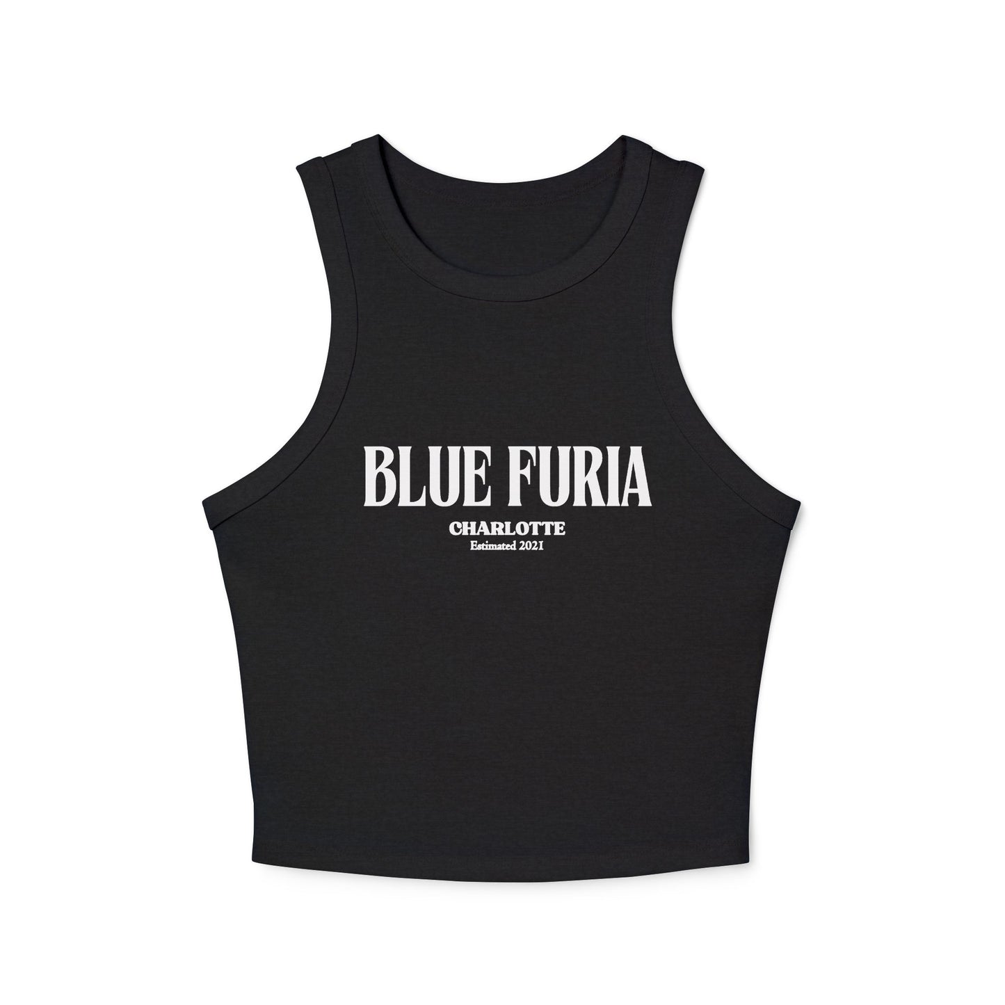 Women's Micro Rib Racer Tank Top