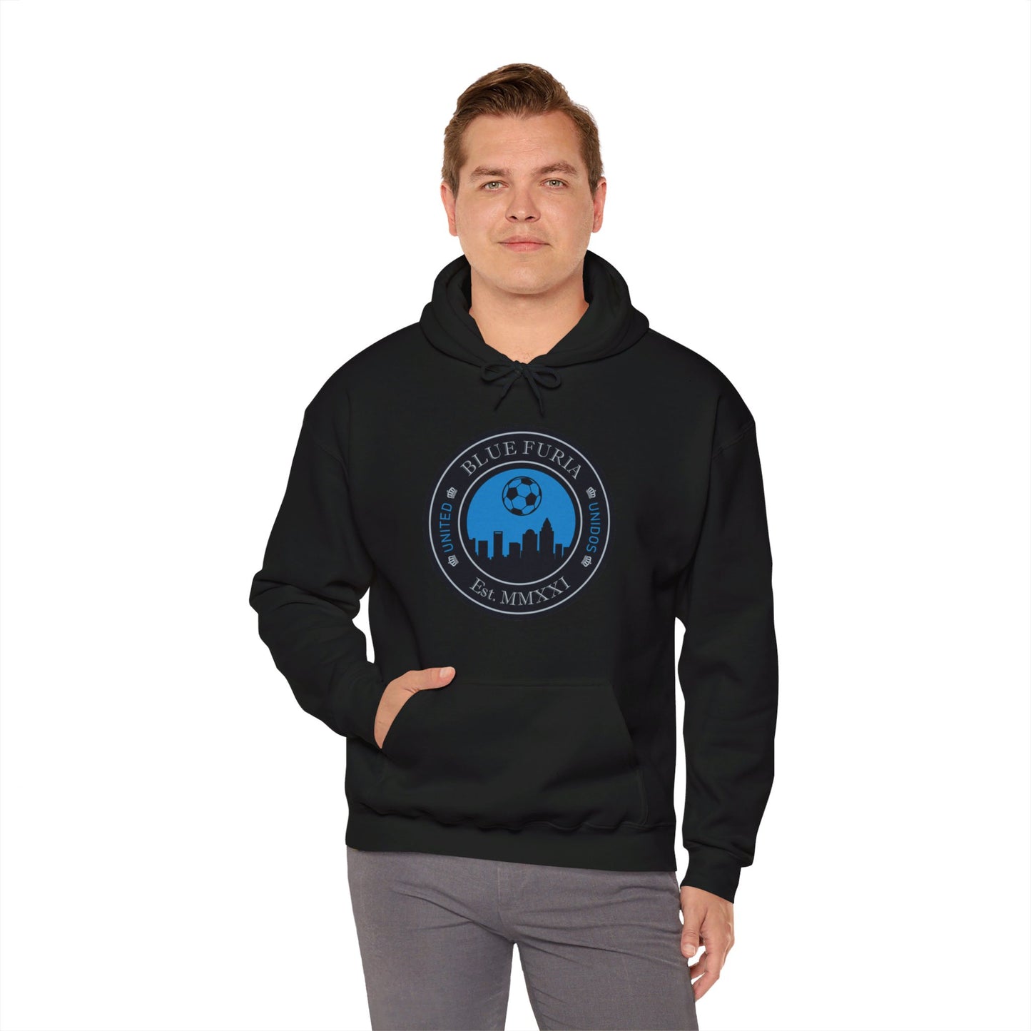 2022 Blue Furia Unisex Heavy Blend™ Hooded Sweatshirt