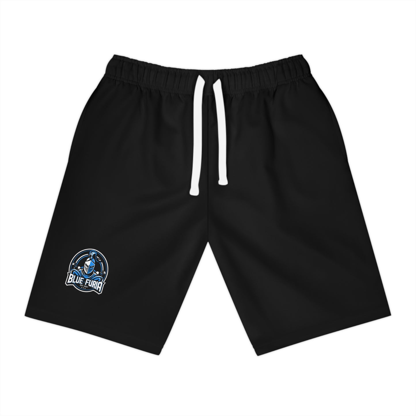 Blue Furia Men's Athletic Long Shorts