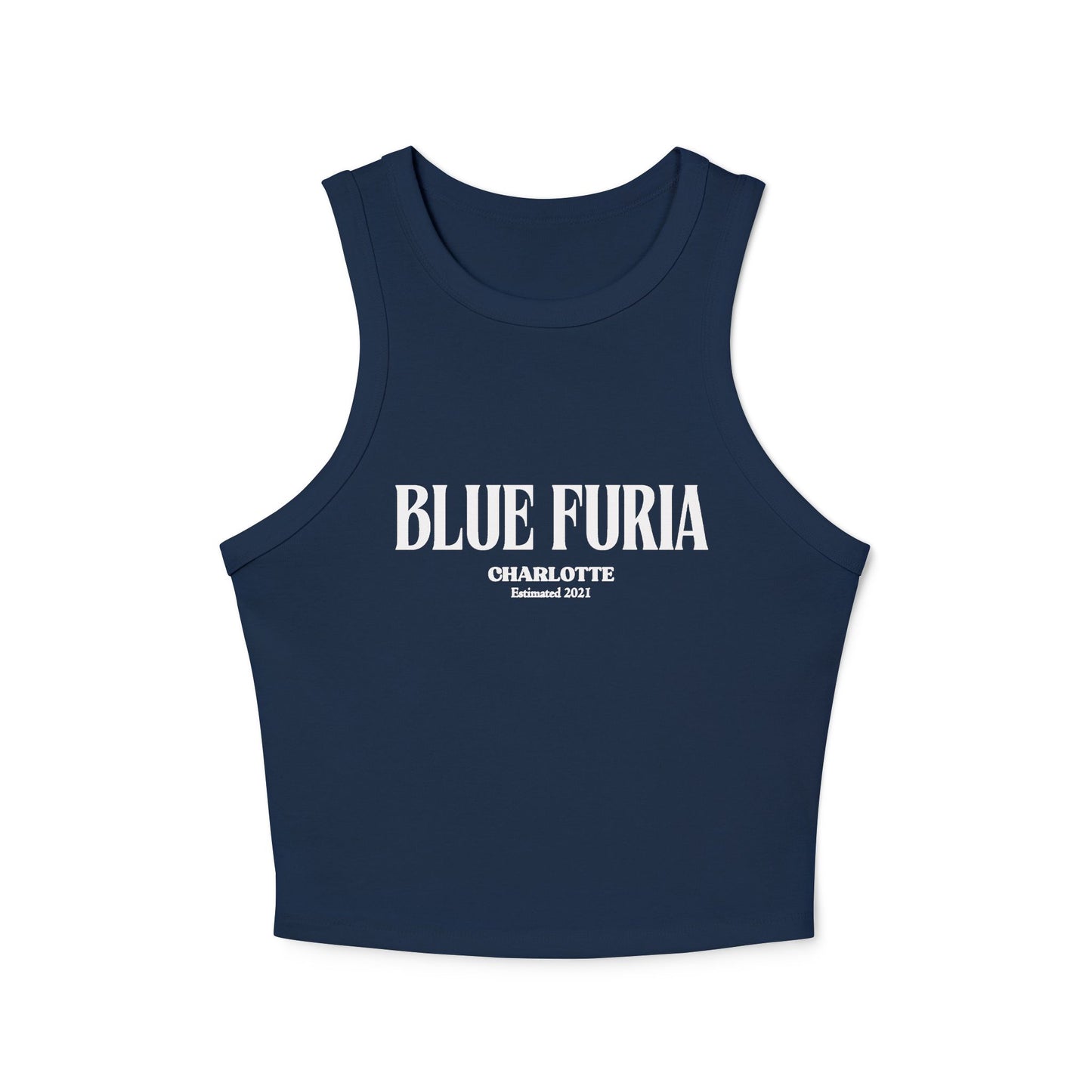 Women's Micro Rib Racer Tank Top